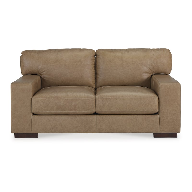 Signature Design by Ashley Lombardia Brown 4-Piece Upholstery Package - 96"W x 40"D x 35"H