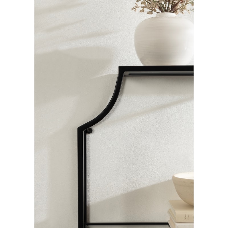 Kate and Laurel Ciel Metal Wall Shelf
