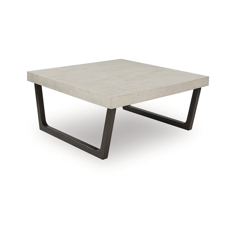 Signature Design by Ashley Westenfort Light Gray/Dark Brown Table (Set of 2) - 40" W x 40" D x 18" H