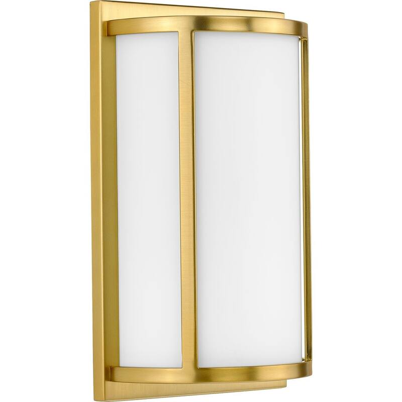 Parkhurst Collection Two-Light Brushed Bronze Etched Glass New Traditional Wall Sconce - 7.5 in x 4 in x 12 in