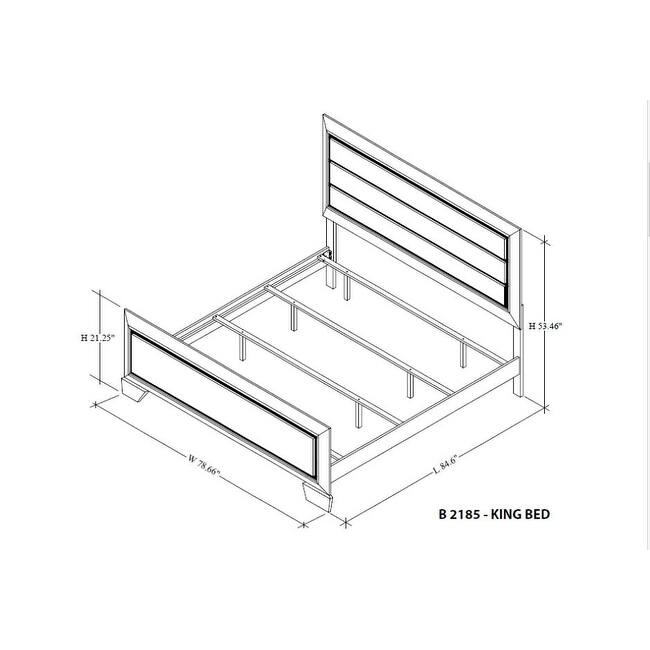Kerry Brown Tone Wood Minimalist Panel Bed with Low Footboard