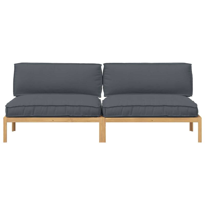 vidaXL Sofa Set in Solid Acacia Wood