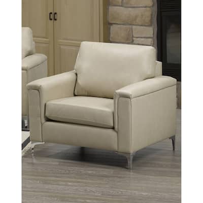 Lessa Modern Premium Top Grain Leather Chair