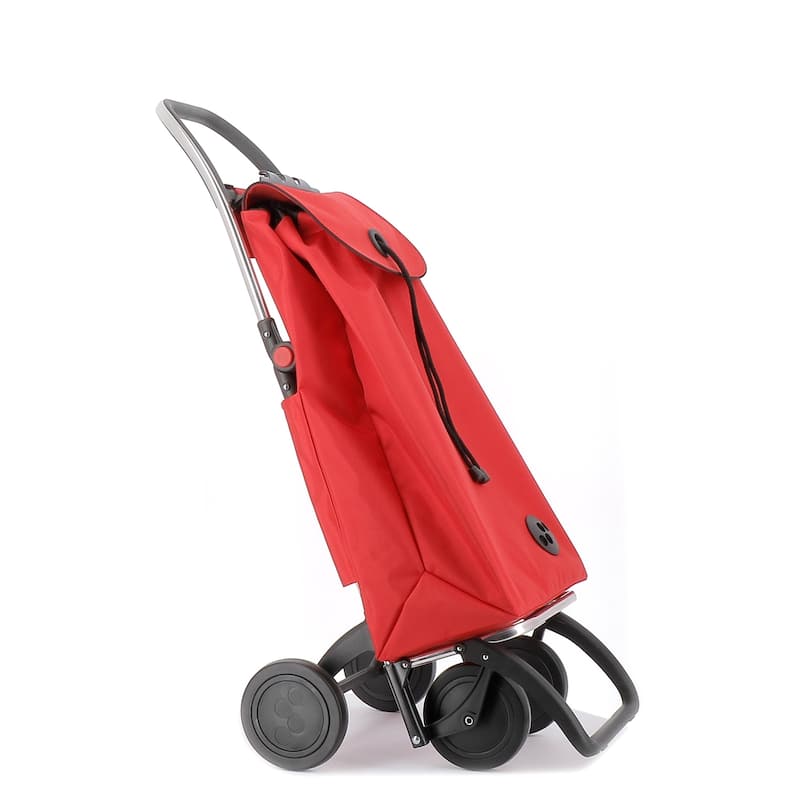 I-Max EcoiMax 4 Wheel 2 Swivelling Foldable Shopping Trolley Mandarina