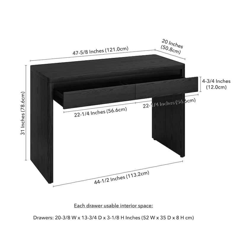 Ashcroft 48" Wide Rectangular Desk