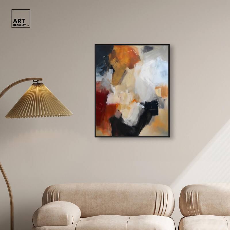 Earth and Fire II Canvas by Art Remedy
