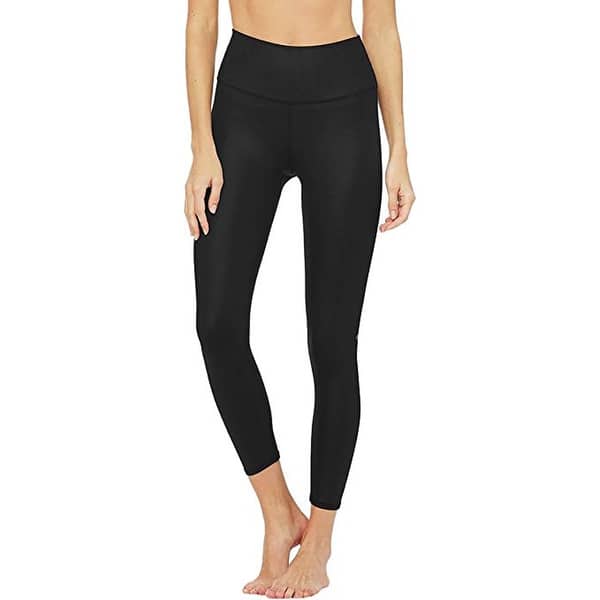 Shop Alo Women S 7 8 High Waist Airbrush Leggings Black Medium