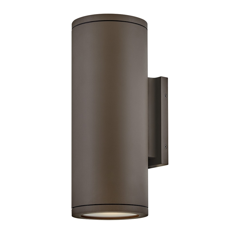 Hinkley Lighting 13595-LL Silo 2 Light 16" Tall LED Wall Sconce