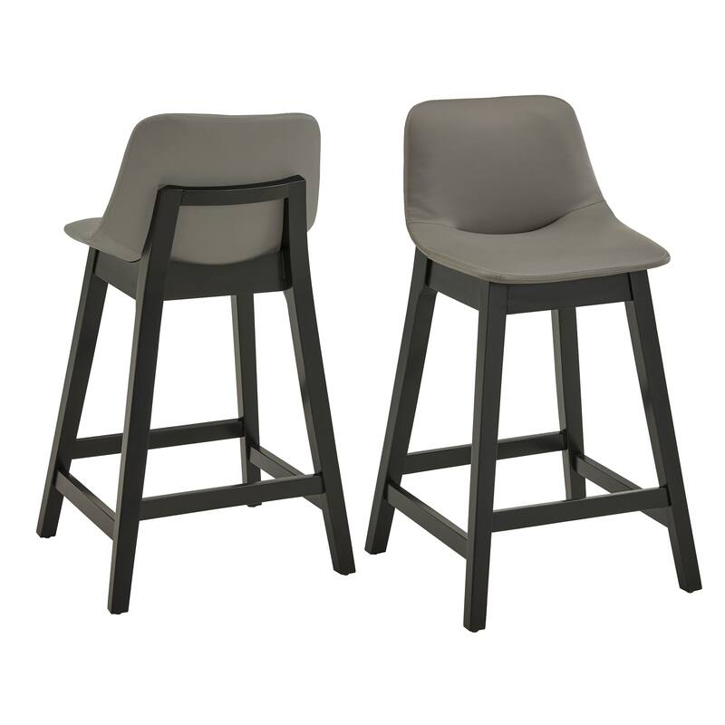 Savinhill Black Finish 44" Round Counter Height Dining Set by iNSPIRE Q Modern