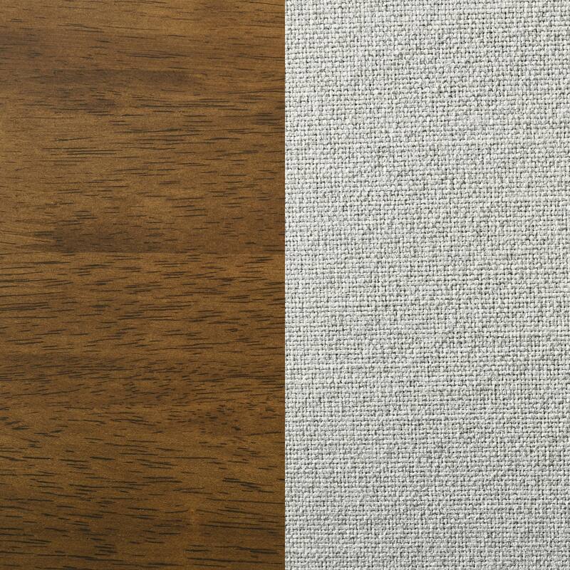 Warren Dark Brown Upholstered Dining Chair (Set of 2)