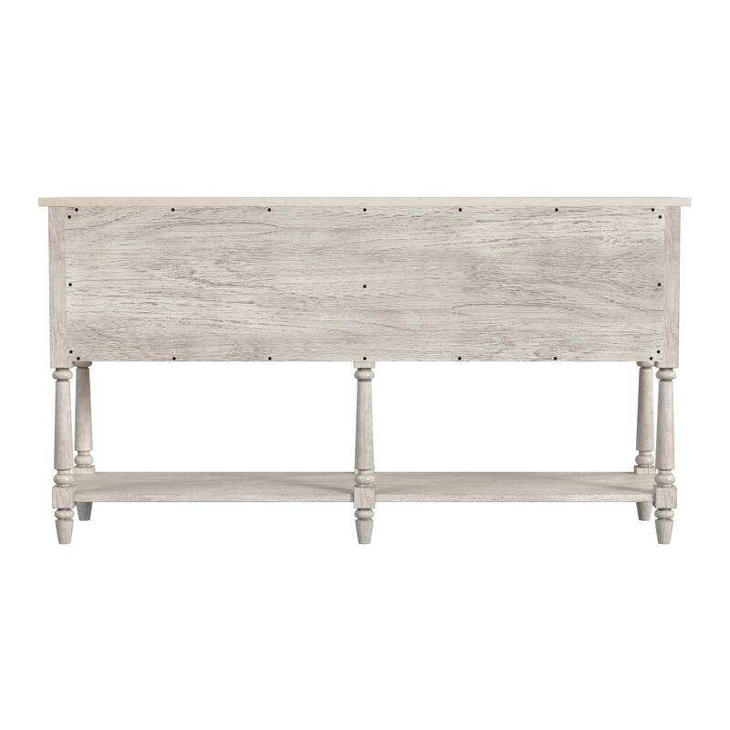 Danielle Genuine Marble 4-Drawer Sideboard