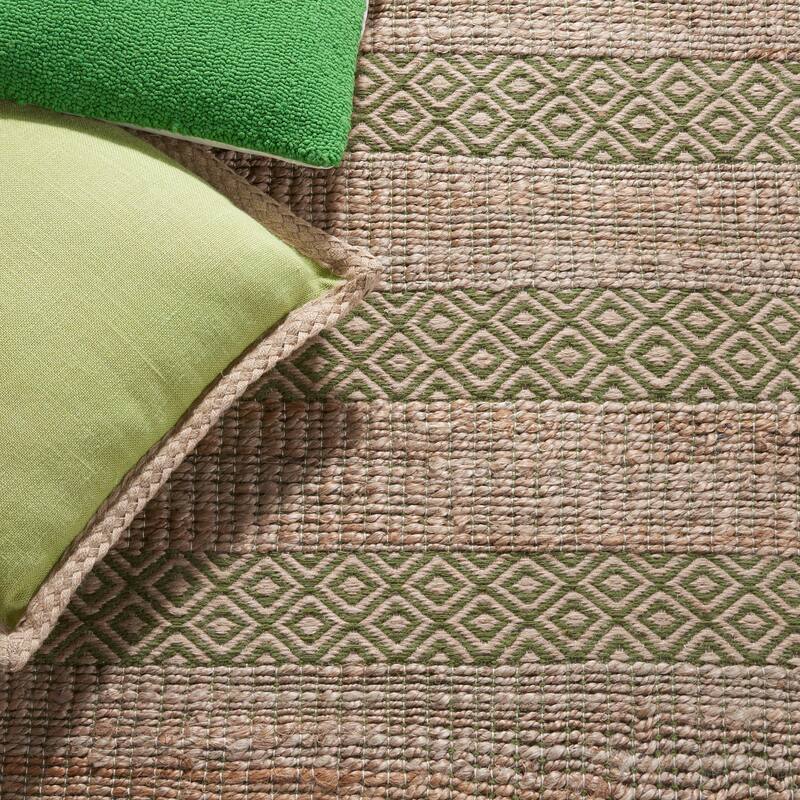 SAFAVIEH Handmade Natural Fiber Jalynn Geometric Seagrass Rug
