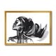 preview thumbnail 3 of 10, Designart "Monochrome Portrait of African American Woman IV" Modern Framed Art Print