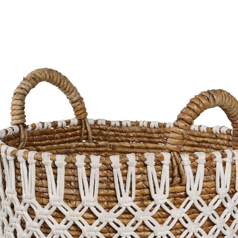 Elk Home Bradley Natural Natural Materials 20.75 Inch Wide Basket