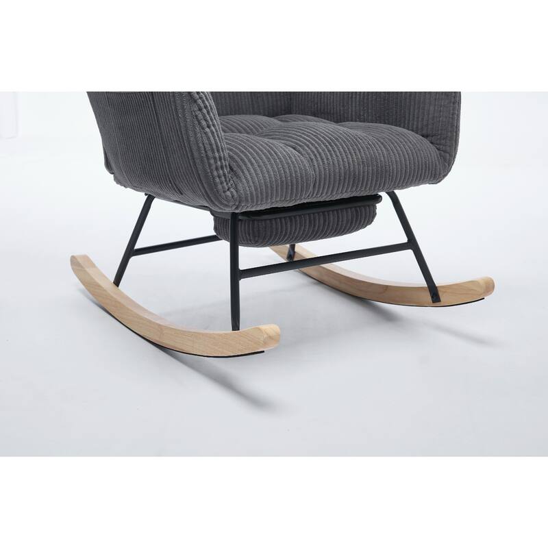 Luxury Rocking Chair - Ergonomic Design - 30° Gentle Motion