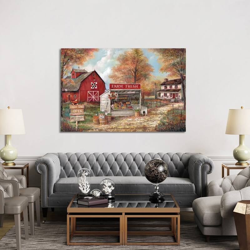iCanvas "Farm Fresh" by Ruane Manning Canvas Print