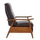 preview thumbnail 33 of 73, Sienna Upholstered Wood Push Back Recliner by Greyson Living