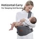 preview thumbnail 4 of 8, Sunveno One Shoulder Baby Carrier