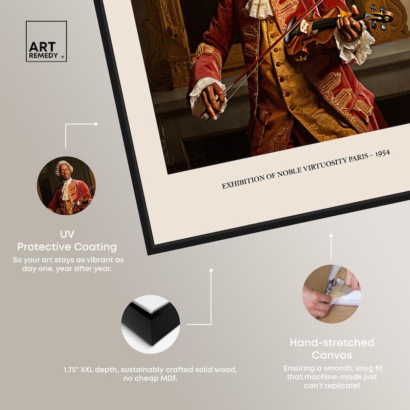 Noble Virtuosity Canvas by Art Remedy