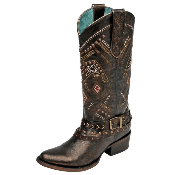 studded boots womens