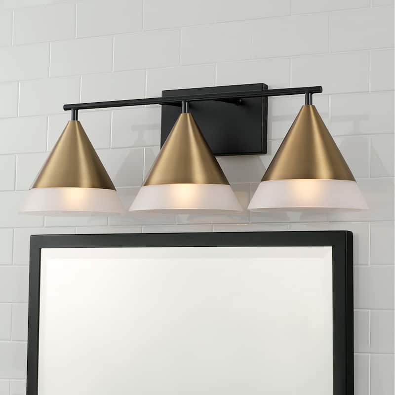 Avant 3-Light Vanity - 26"W x 9"H x 8.75"E