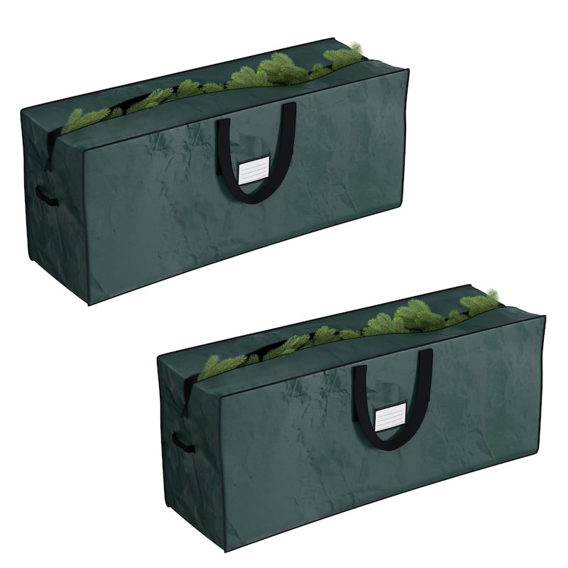 Set of 2 Christmas Tree Storage Bags by Elf Stor - 7.5'