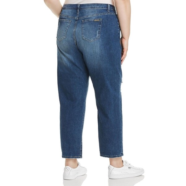 michael kors womens straight leg jeans
