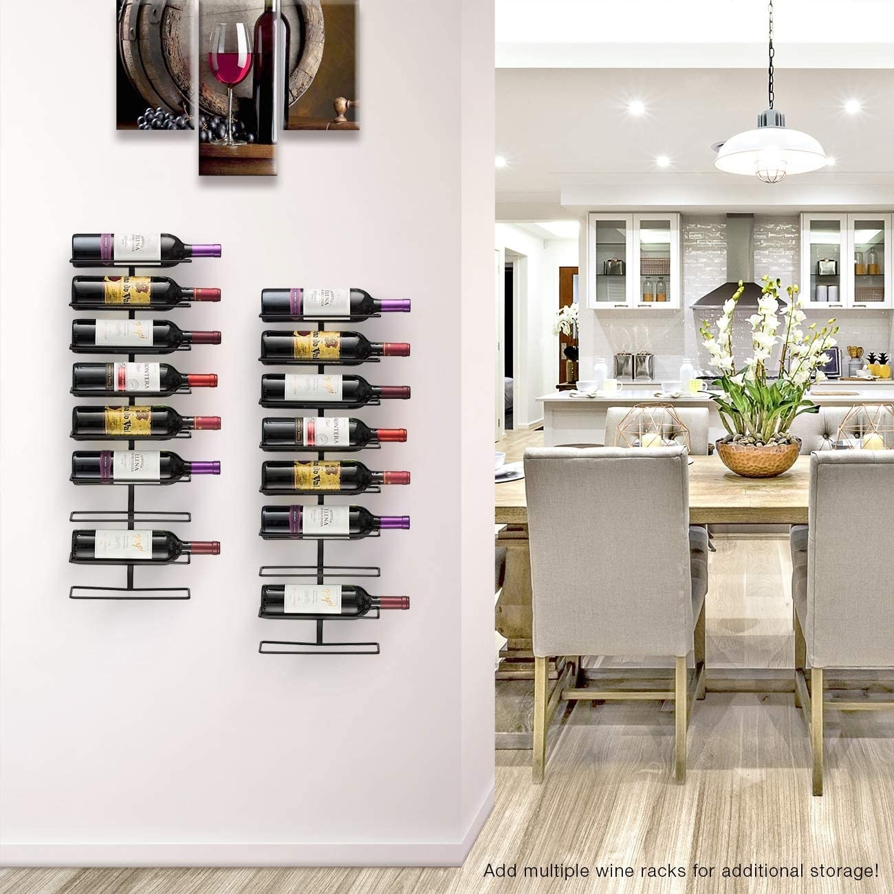 Wall mount online wine storage