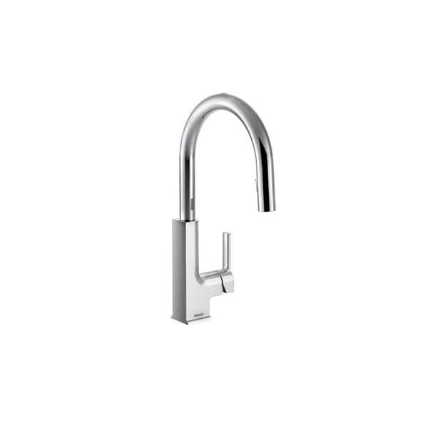 Shop Moen S72308e Sto Metal Touchless Conceald Pulldown Spray High Arc Overstock 17032206