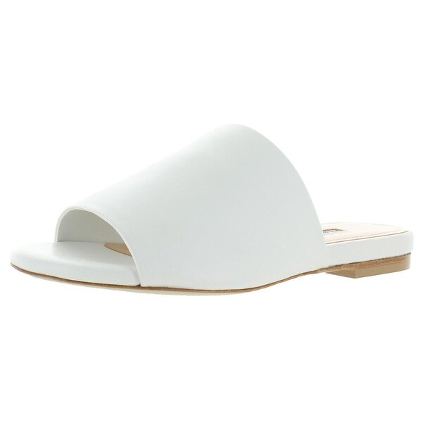 charles david leather slide sandals