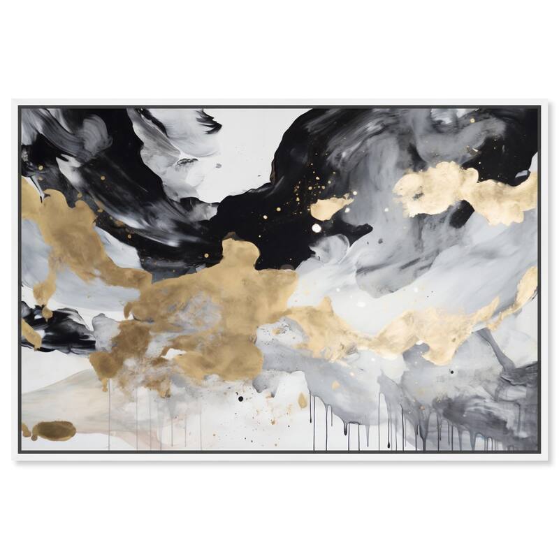 Galactic View Canvas by Art Remedy - White - 15" x 10"