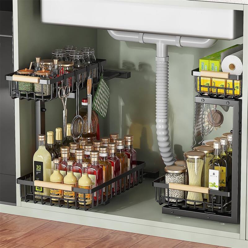 2 Pack Under Sink Organizer - ‎15.75 x 11.81 x 16.14