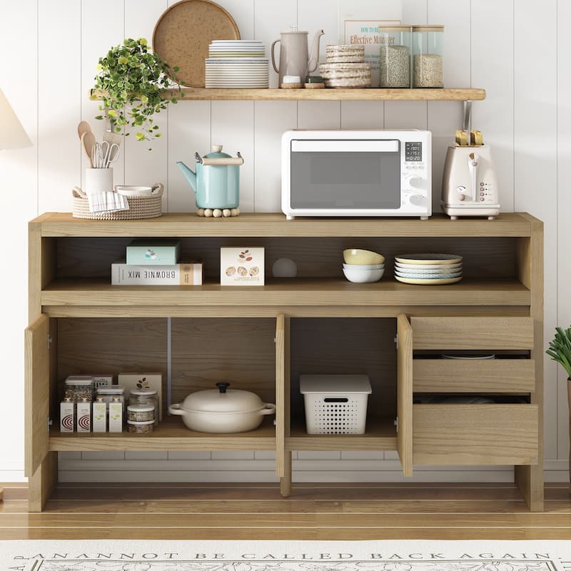 3-Door Sideboard with 3 Drawers