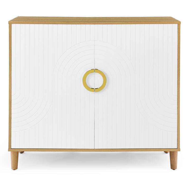 Comfortable Storage Cabinet with Adjustable Shelves