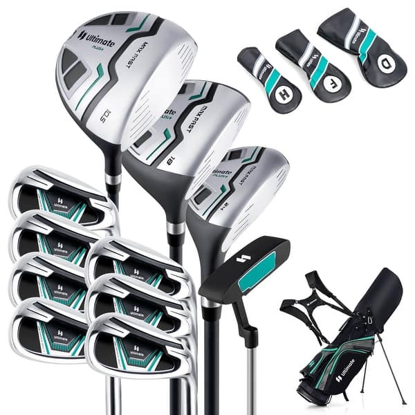 slide 2 of 24, Ultimate Men's Complete Golf Club Set Golf Club Package Set incl 460CC - See Details Green