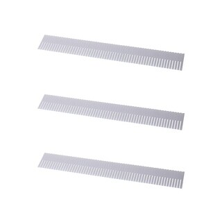 YBM Home Adjustable White Plastic Grid Drawer Dividers 3-Pack, be2178