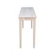 preview thumbnail 3 of 6, International Concepts Shaker 60-in Long Solid Wood Console Table