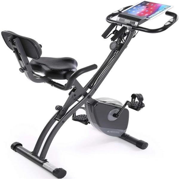 Upright folding cheap exercise bike