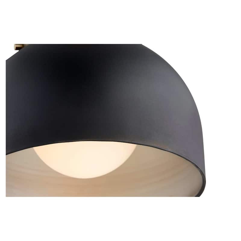 James Allan QICF70360 Orchid 11" Wide Flush Mount Ceiling Fixture