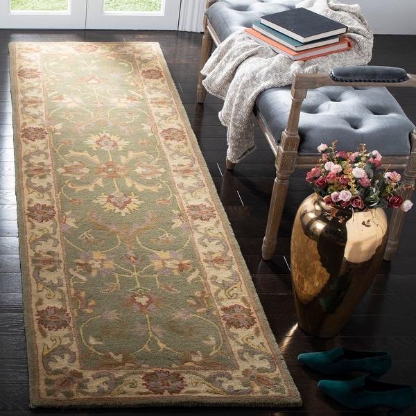 Safavieh Handmade Heritage Alexia Traditional Oriental Wool Rug. Opens flyout.