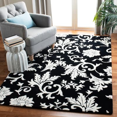 SAFAVIEH Handmade Soho Stephani Floral Vines N.Z. Wool Rug