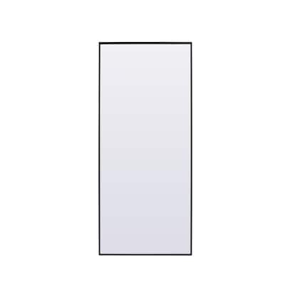 Indigo Home Metal Frame Rectangle Full Length Mirror 30x72 Inch