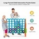 preview thumbnail 6 of 10, Costway Jumbo 4-to-Score 4 in A Row Giant Game Set Indoor Outdoor Kids