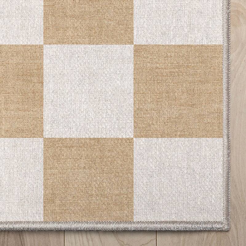 Well Woven Apollo Square Modern Geometric Flat-Weave Area Rug