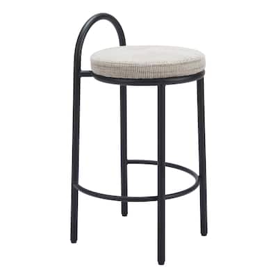 Sisal Counter Stool Beige Tweed