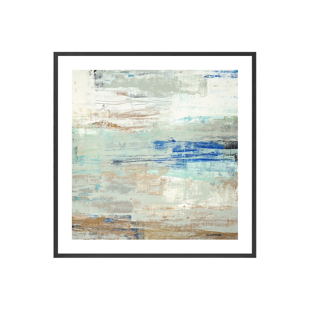 Shore Break Framed Print Wall Art by Norman Wyatt Jr.