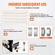 preview thumbnail 26 of 26, Continuous Bag Band Sealing Machine, Horizontal Band Sealer Machine with Digital Temperature Control, Bag Sealer