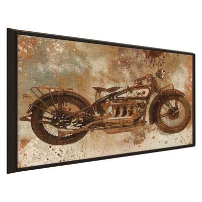 "Live to Ride V" by Carol Robinson Print on Floating Canvas