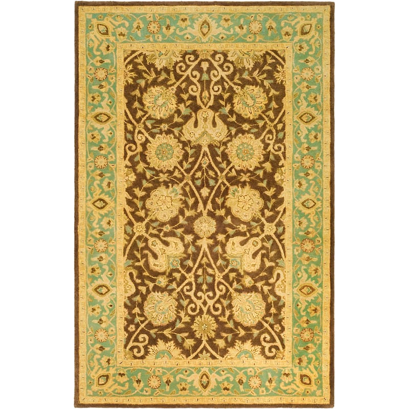 SAFAVIEH Handmade Antiquity Mazie Traditional Oriental Wool Rug