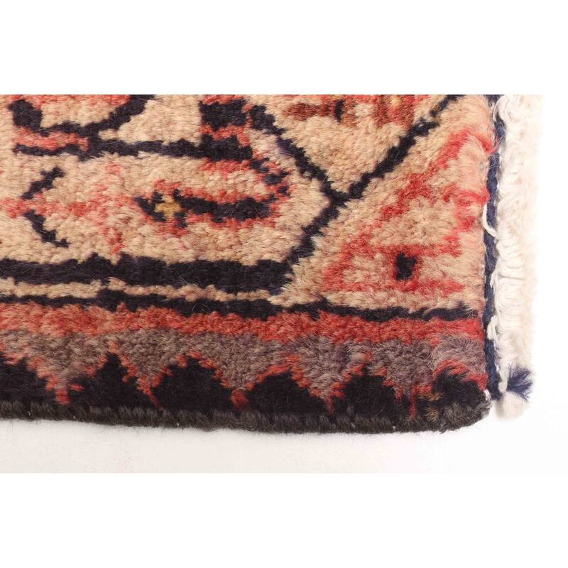 ECARPETGALLERY Hand-knotted Andelz Red Wool Rug - 3'4 x 4'9